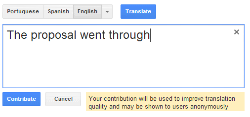 谷歌翻译新增"改善翻译"按钮