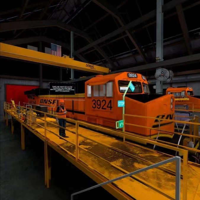 北美铁路公司BNSF Railway打造沉浸式虚拟现实培训项目，减少传统培训中的安全隐患