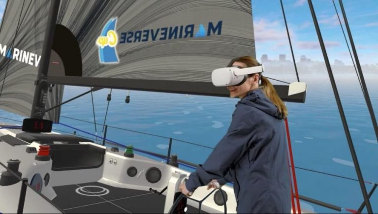 不再受气候和地理条件限制，来自澳大利亚的MarineVerse将帆船训练和比赛搬到了虚拟现实场景里
